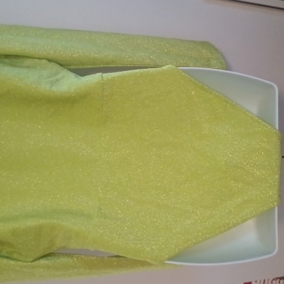NWT SHEIN Lime Green Long Sleeve Women's Top - Picture 7 of 12
